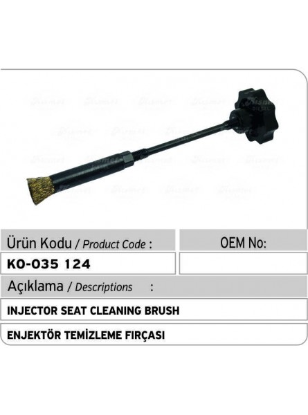 Injector Seat Cleaning Brush